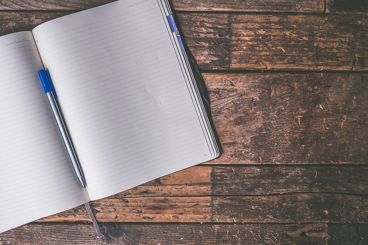 Writing in a journal